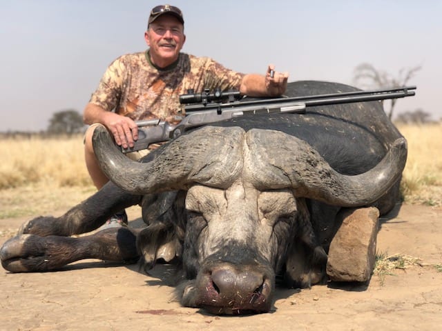 Airgun Hunting Legion Announces World Record Cape Buffalo
