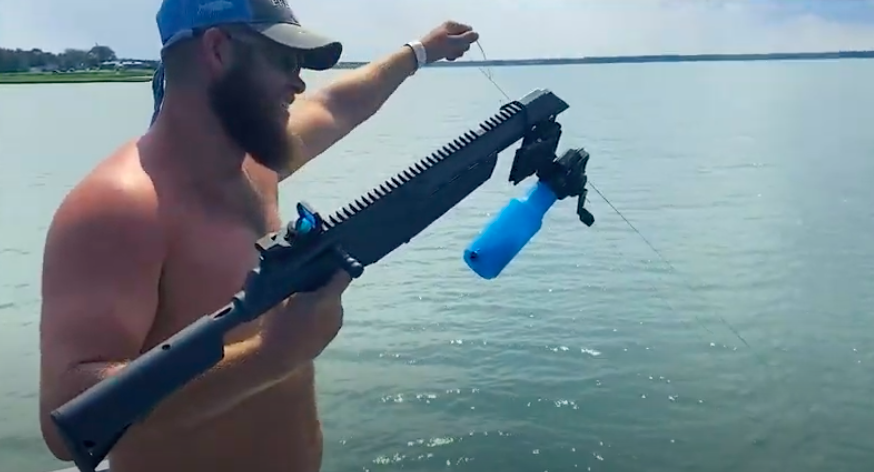 Bowfishing With An Airgun For Stingrays/ The First Stingray Shot With An Air Javelin