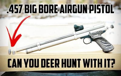 Can a .457 Big Bore Airgun Pistol Harvest a Deer?